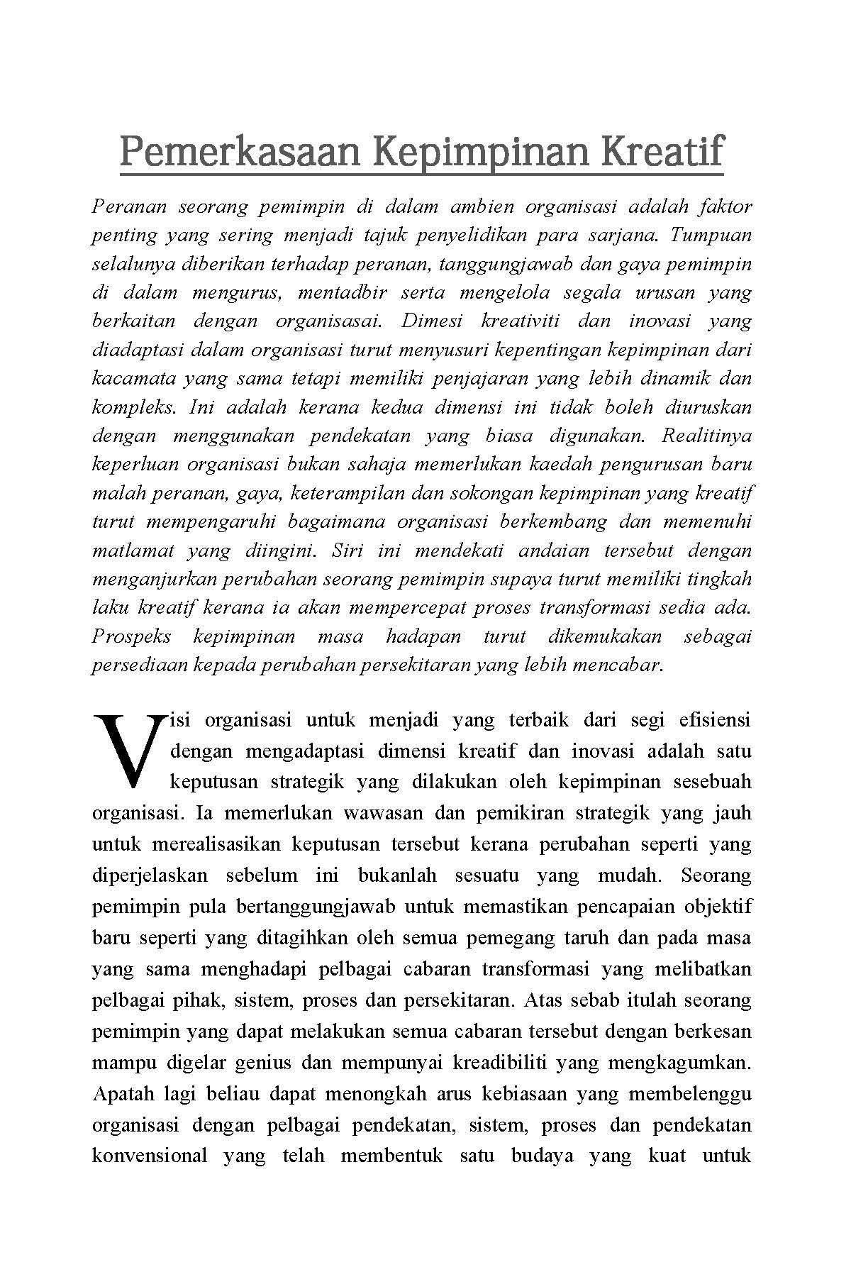 Pemerkasaan Kepimpinan Kreatif - Image 7
