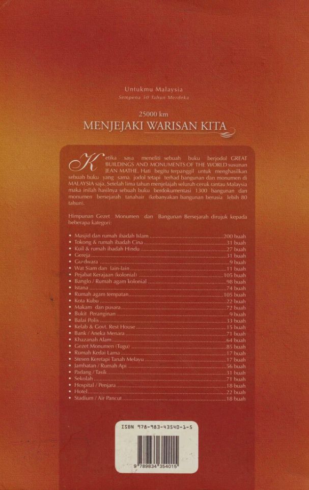 25000 km Menjejaki Warisan Kita