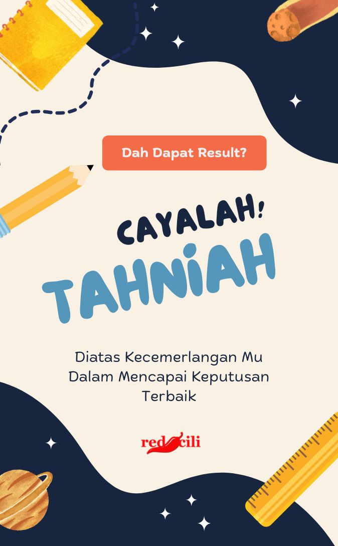 Tahniah!