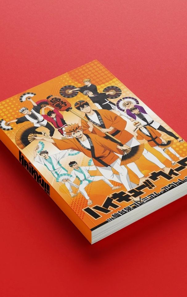Buku Nota Bertema Anime - Haikyu! Shoyo Hinata