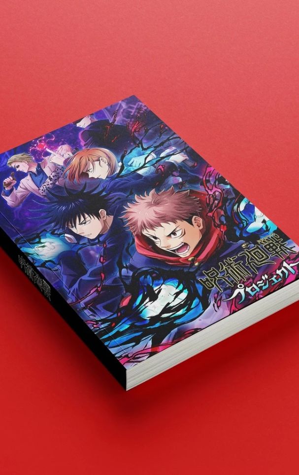 Buku Nota Bertema Anime - Jujutsu Kaisen