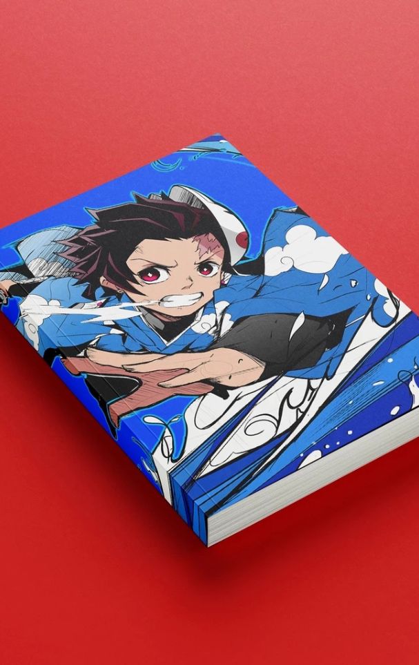 Buku Nota Bertema Anime - Demon Slayer Tanjiro Kamado