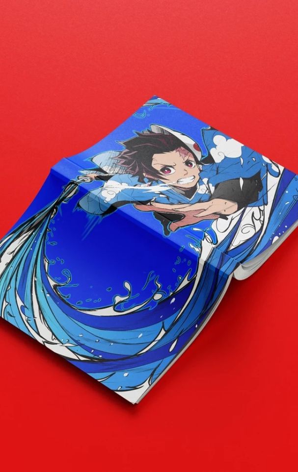 Buku Nota Bertema Anime - Demon Slayer Tanjiro Kamado