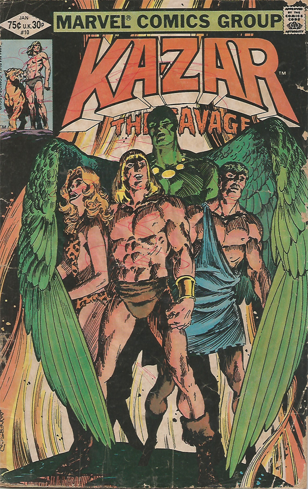 Kazar The Savage - Marvel Comics