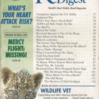 Reader's Digest April 1995