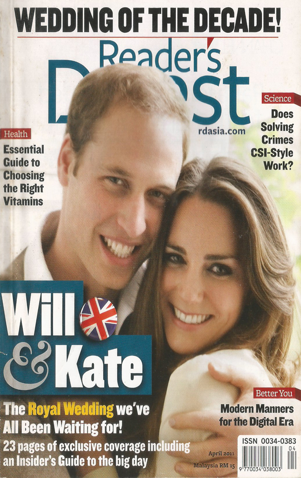 Reader's Digest April 2011