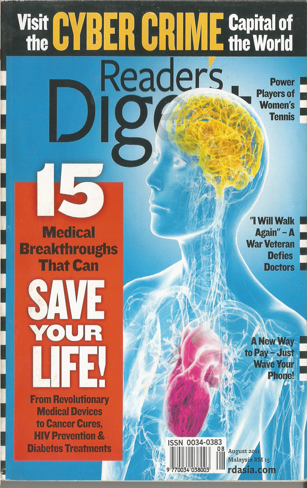 Reader's Digest August 2011