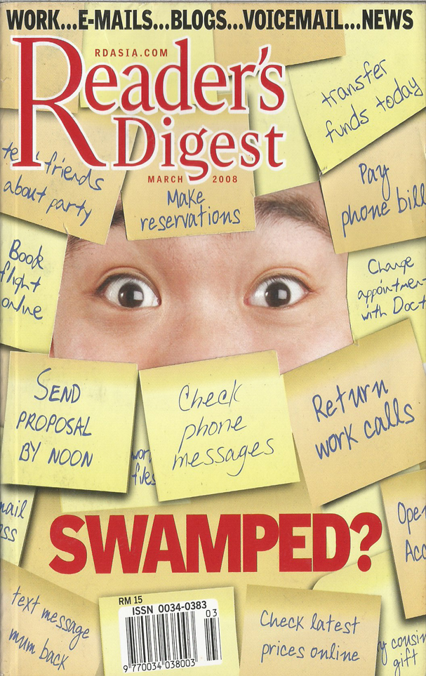 Reader's Digest March 2008