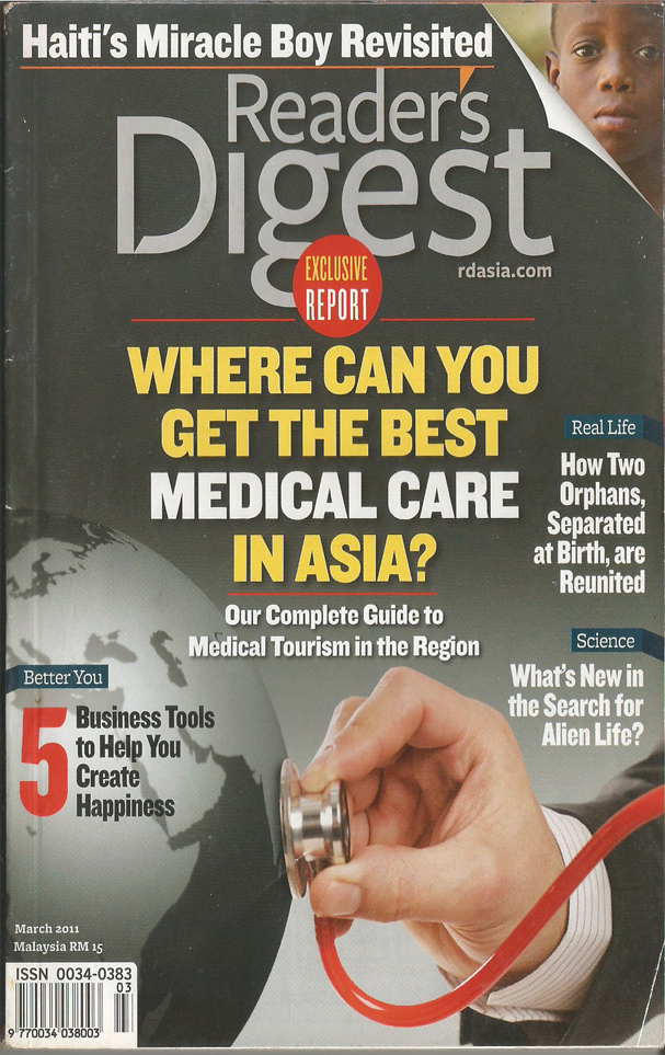 Reader's Digest March 2011
