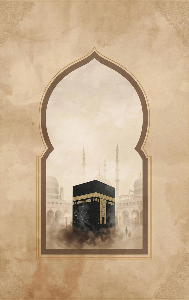 Kaabah in Scope Poster