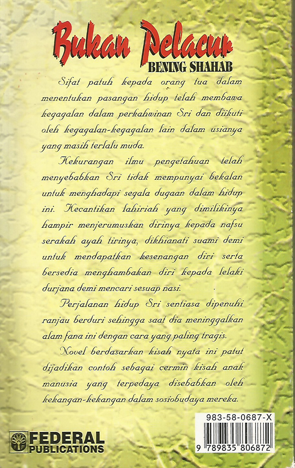 Bukan pelacur : suatu kisah benar