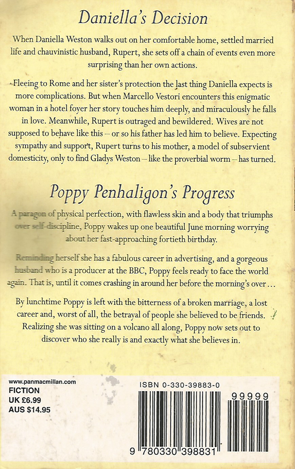 Daniella's Decision and Poppy Penhaligon's Progress