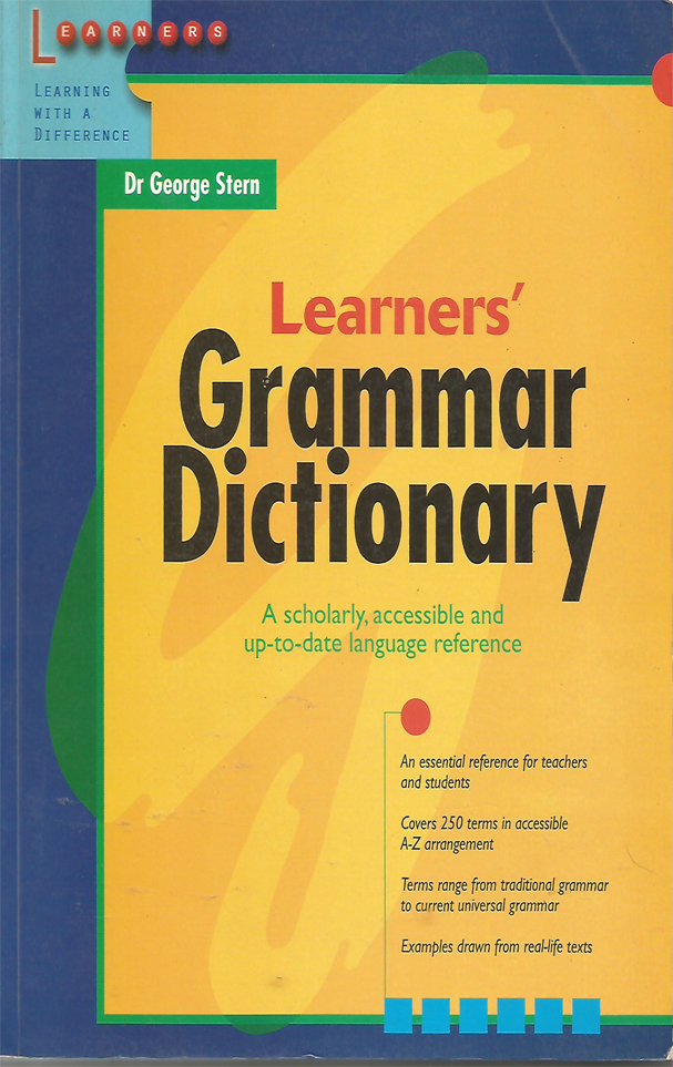 Learners' Grammar Dictionary