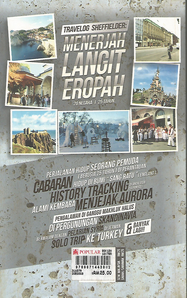 Travelog Sheffielder - Menerjah Langit Eropah