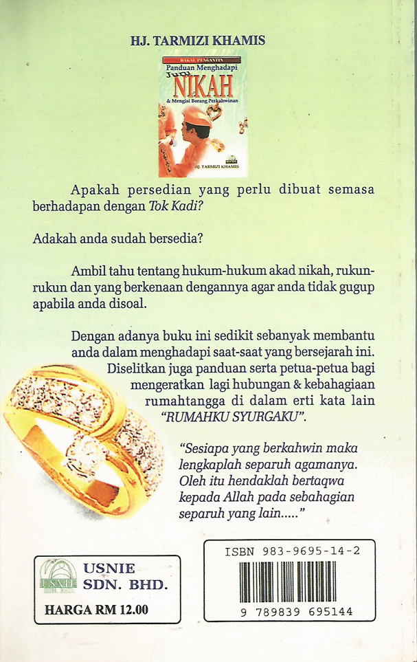 Panduan Menghadapi Juru Nikah & Mengisi Borang Perkahwinan