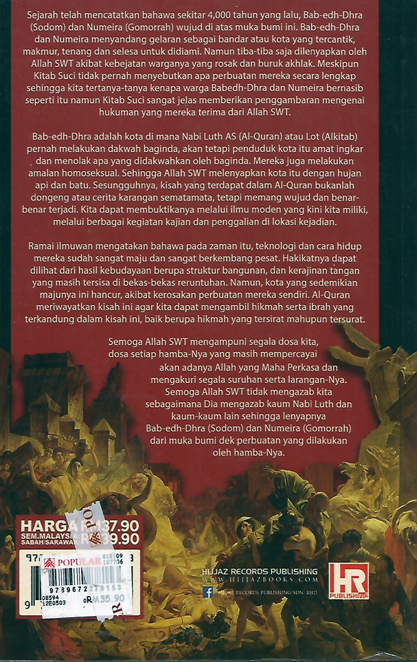 Misteri Kelenyapan Bab-Edh-Dhra dan Numeira
