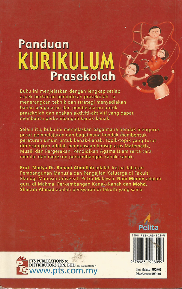 Panduan Kurikulum Prasekolah