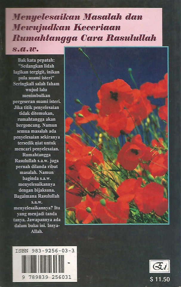 Menyelesaikan Masalah dan Mewujudkan Keceriaan Rumahtangga cara Rasulullah S.A.W.