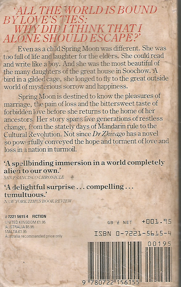 Spring Moon: A Novel of China