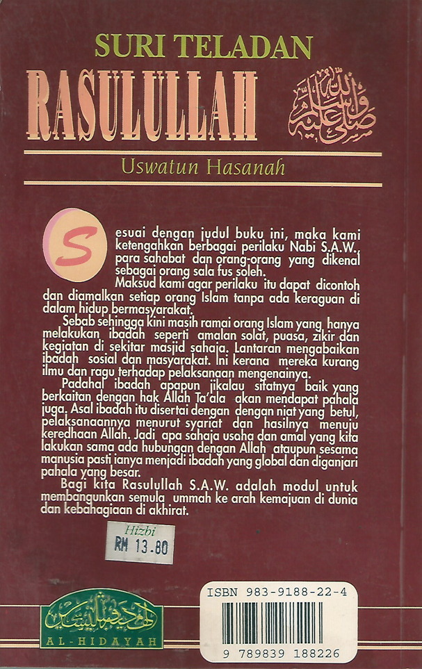 Suri Teladan Rasulullah SAW
