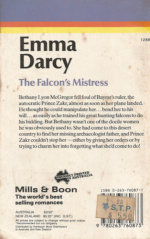 The Falcon's Mistress