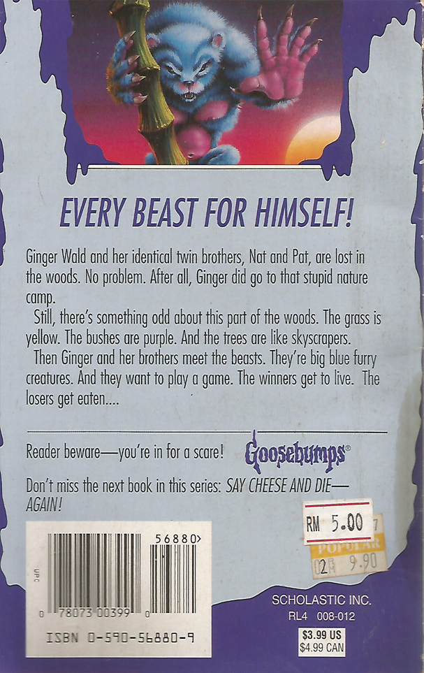 Goosebumps #43: The Beast from the East