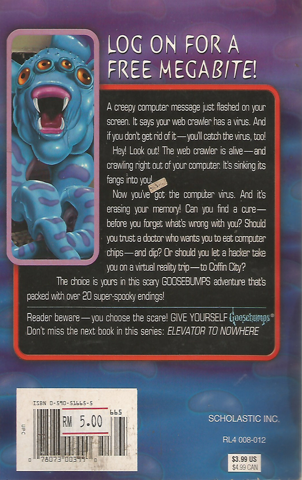 Goosebumps #33: It Came from the Internet