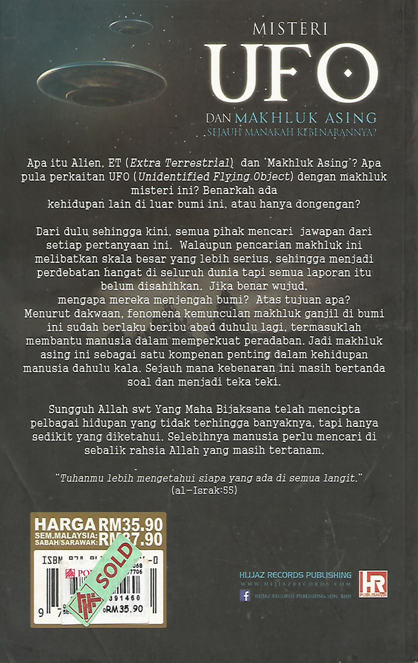 Misteri UFO dan Makhluk Asing