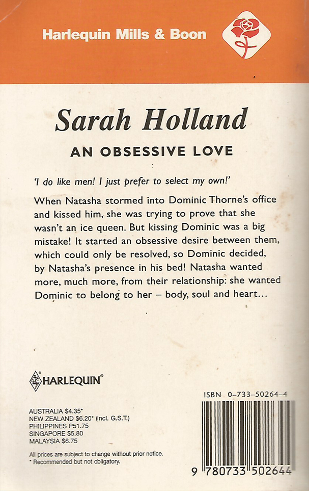 An Obsessive Love