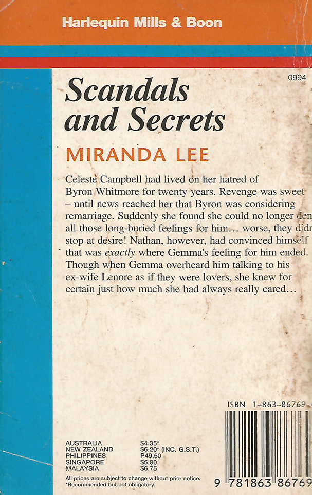 Scandals and Secrets