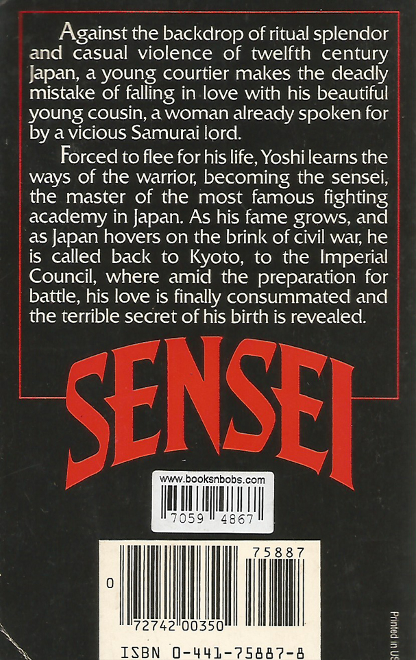 Sensei : a Novel of Feudal Japan