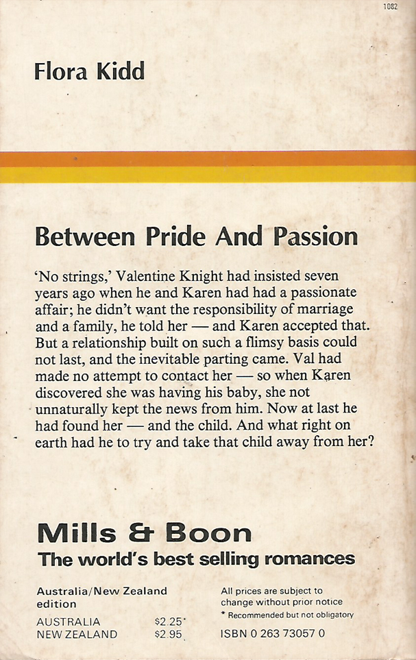 Between Pride and Passion