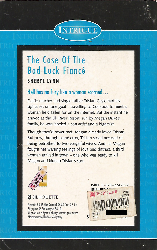 The Case of the Bad Luck Fiancé
