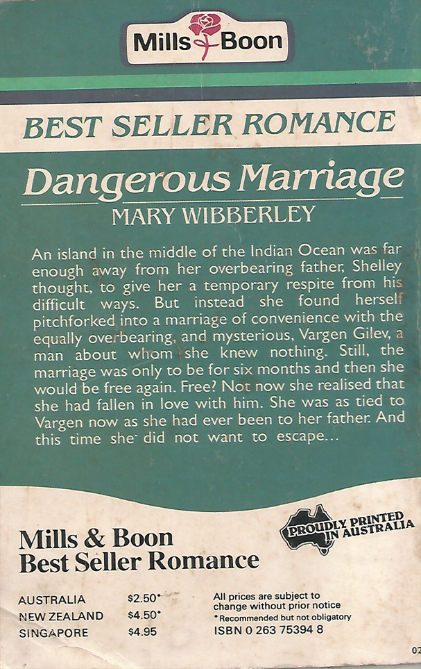 Dangerous Marriage