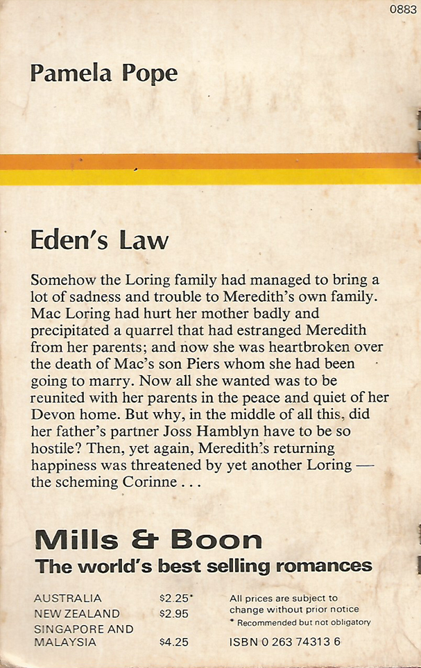 Eden's Law