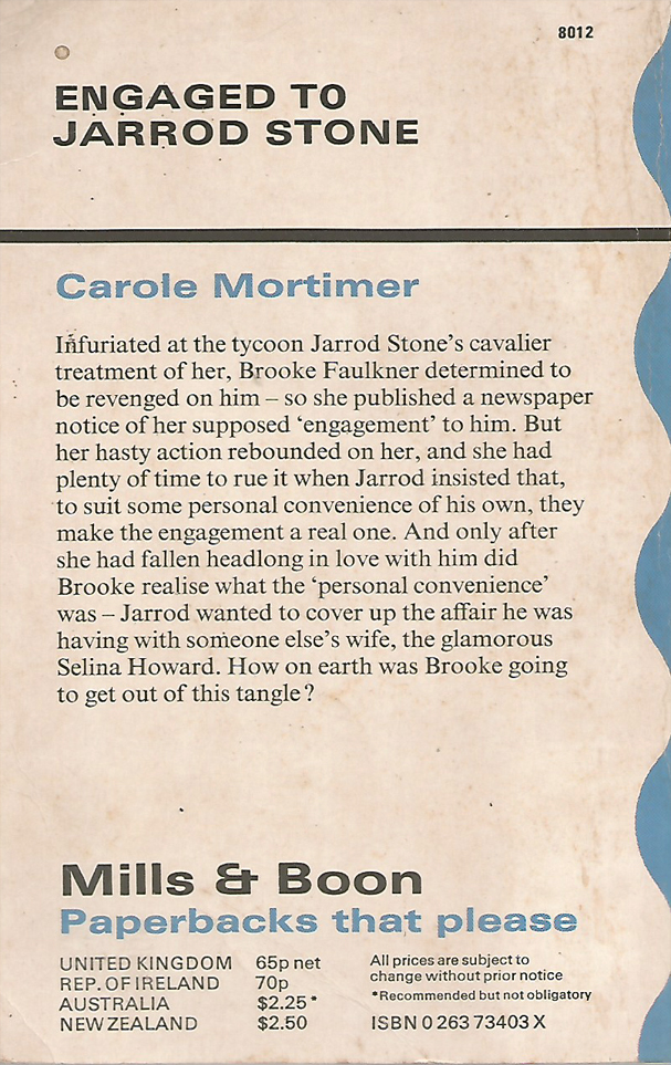 Engaged to Jarrod Stone