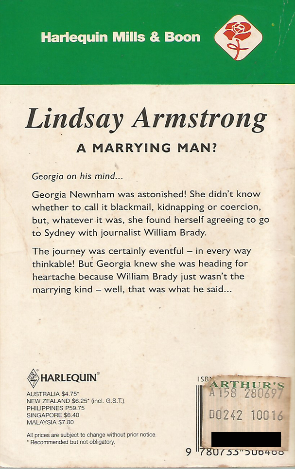 A Marrying Man?