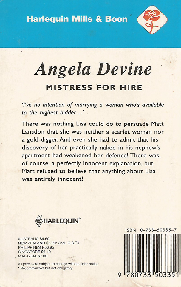 Mistress for Hire
