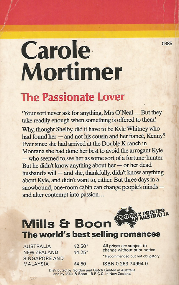 The Passionate Lover