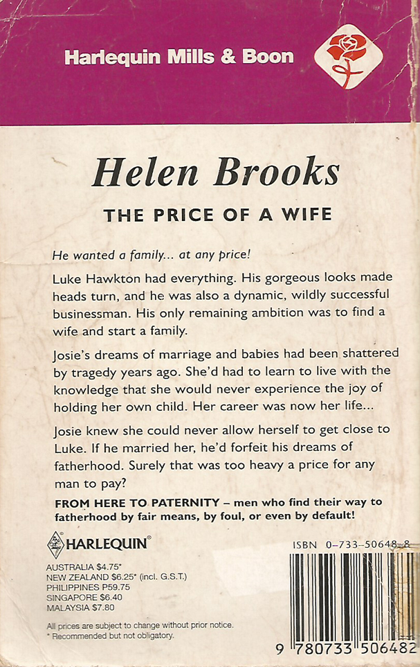 The Price of a Wife