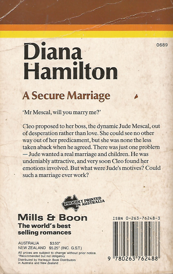 A Secure Marriage