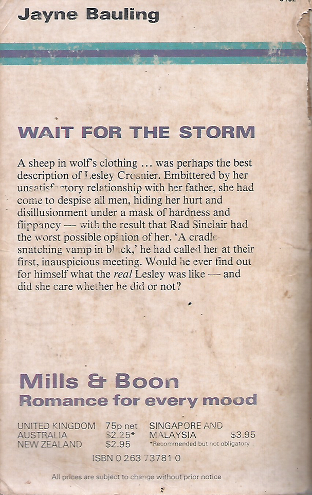 Wait For the Storm